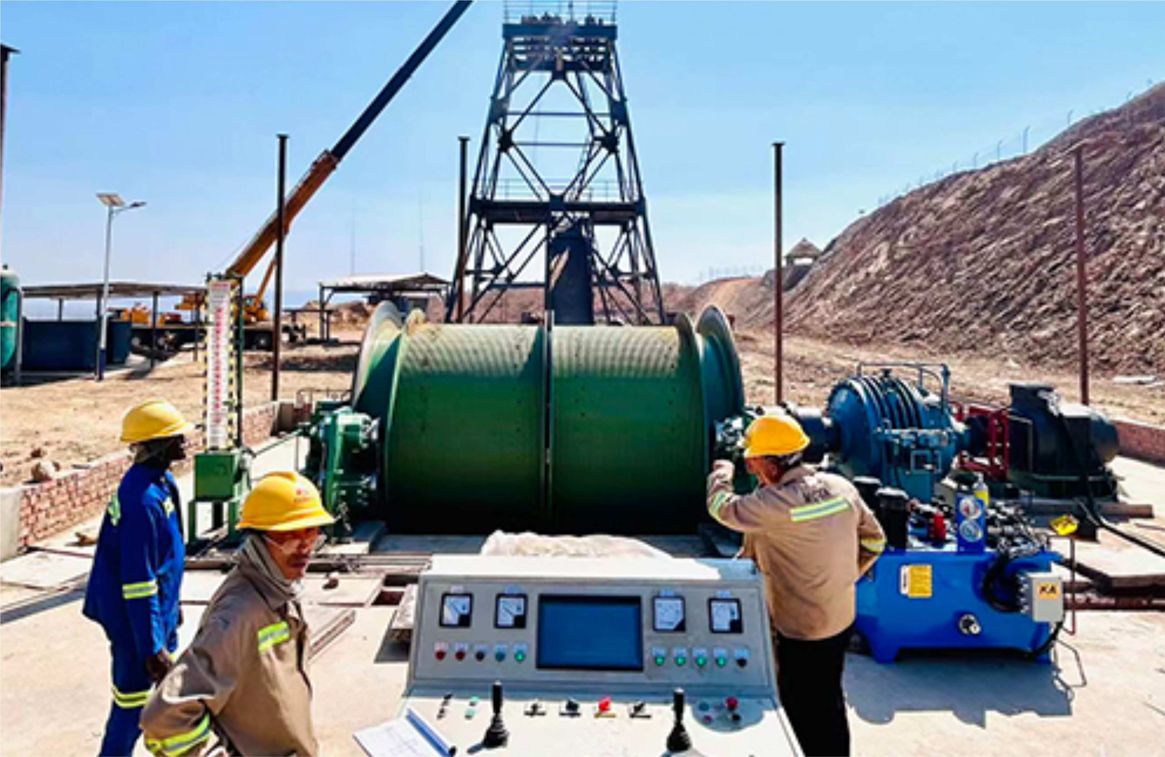 2JTP-1.6×0.9/1.2（P）系列矿用提升绞车